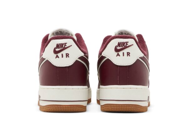 Nike Air Force 1 Low College Pack Night Maroon DQ7659-102 - Nicesk photo 6