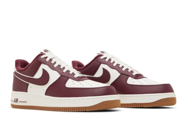 Nike Air Force 1 Low College Pack Night Maroon DQ7659-102 - Nicesk photo 8