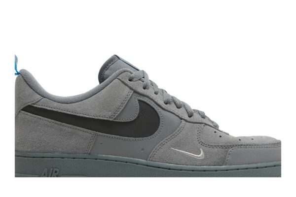 Nike Air Force 1 Low Cut Out Swoosh Grey DO6709-002 - Nicesk photo 2