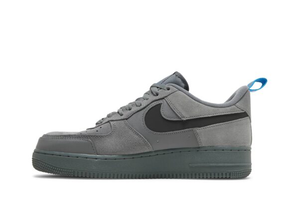 Nike Air Force 1 Low Cut Out Swoosh Grey DO6709-002 - Nicesk photo 3