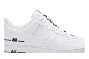 Nike Air Force 1 Low Double Air Low White Black CJ1379-100 - Nicesk photo 2