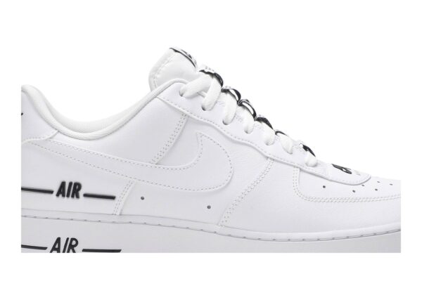 Nike Air Force 1 Low Double Air Low White Black CJ1379-100 - Nicesk photo 2