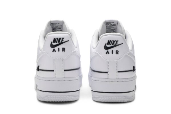 Nike Air Force 1 Low Double Air Low White Black CJ1379-100 - Nicesk photo 6