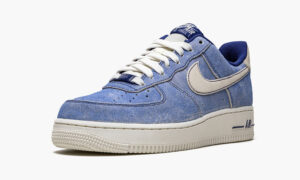 Nike Air Force 1 Low Dusty Blue Suede DH0265-400 - Nicesk photo 1