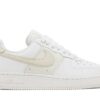 Nike Air Force 1 Low Essential Cross Stitch Summit White Fossil (Women's) DJ9945-100 - Nicesk photo 1