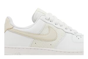 Nike Air Force 1 Low Essential Cross Stitch Summit White Fossil (Women's) DJ9945-100 - Nicesk photo 2