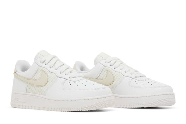 Nike Air Force 1 Low Essential Cross Stitch Summit White Fossil (Women's) DJ9945-100 - Nicesk photo 8