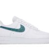 Nike Air Force 1 Low Glitter Swoosh Green (Women's) DH4407-100 - Nicesk photo 1