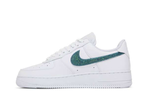 Nike Air Force 1 Low Glitter Swoosh Green (Women's) DH4407-100 - Nicesk photo 3