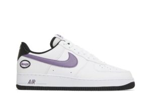 Nike Air Force 1 Low Hoops White Canyon Purple DH7440-100 - Nicesk photo 1