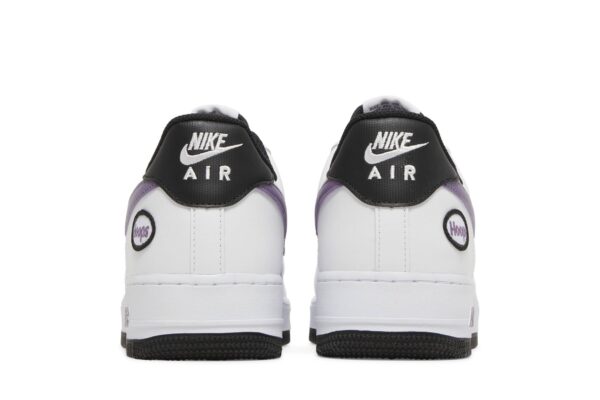 Nike Air Force 1 Low Hoops White Canyon Purple DH7440-100 - Nicesk photo 6
