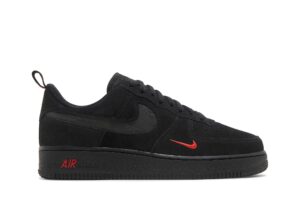 Nike Air Force 1 Low Multi-Swoosh Black Crimson DZ4514-001 - Nicesk photo 1