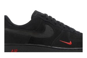 Nike Air Force 1 Low Multi-Swoosh Black Crimson DZ4514-001 - Nicesk photo 2