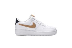 Nike Air Force 1 Low Removable Swoosh Pack White Vachetta Tan CT2253-100 - Nicesk photo 1