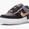 Nike Air Force 1 Low Shadow Black Light Arctic Pink Claystone Red (Women's) CU5315-001 - Nicesk photo 1