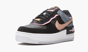Nike Air Force 1 Low Shadow Black Light Arctic Pink Claystone Red (Women's) CU5315-001 - Nicesk photo 1