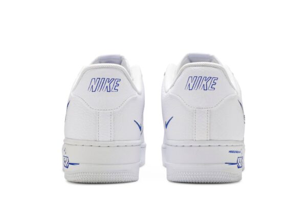 Nike Air Force 1 Low Sketch White Royal CW7581-100 - Nicesk photo 6