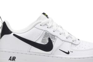 Nike Air Force 1 Low Utility White Black (GS) AR1708-100 - Nicesk photo 2