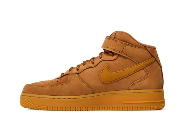 Nike Air Force 1 Mid '07 Flax DJ9158-200 - Nicesk photo 3