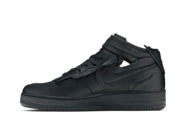Nike Air Force 1 Mid Comme des Garcons Black DC3601-001 - Nicesk photo 3