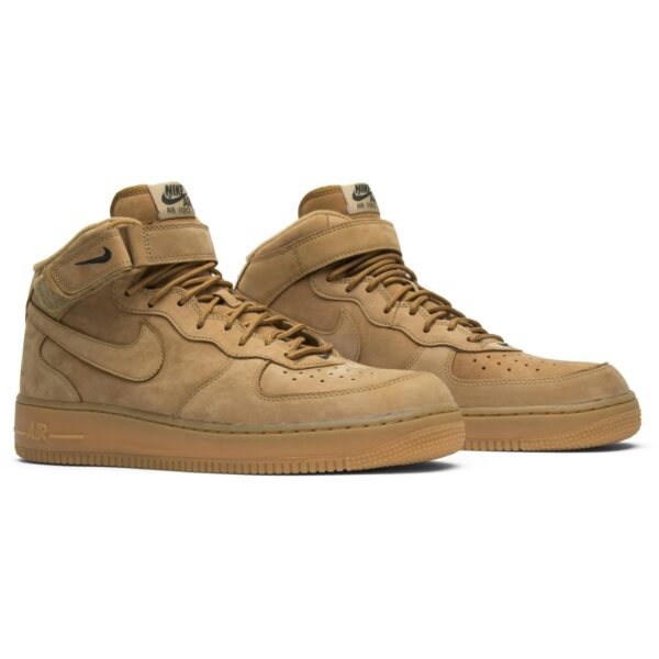 Nike Air Force 1 Mid Flax (2014) 715889-200 - Nicesk photo 8