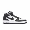 Nike Air Force 1 Mid Stussy Light Bone Black DJ7840-002 - Nicesk photo 1