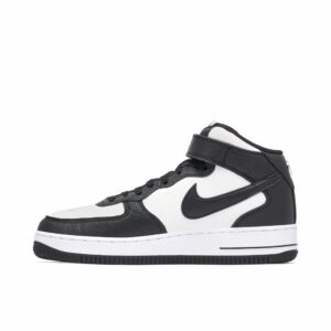 Nike Air Force 1 Mid Stussy Light Bone Black DJ7840-002 - Nicesk photo 2