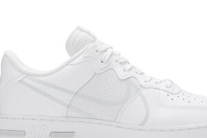 Nike Air Force 1 React White CT1020-101 - Nicesk photo 2