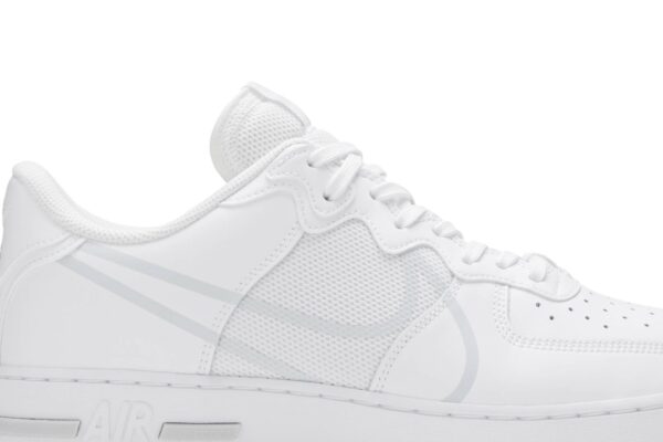 Nike Air Force 1 React White CT1020-101 - Nicesk photo 2