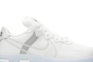 Nike Air Force 1 React White Light Bone CQ8879-100 - Nicesk photo 2