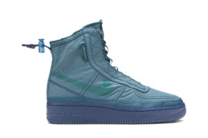 Nike Air Force 1 Shell Midnight Turquoise (Women's) BQ6096-300 - Nicesk photo 1