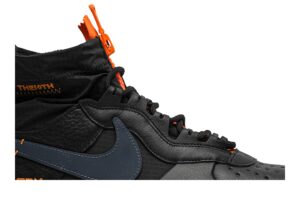 Nike Air Force 1 Winter Gore-Tex Black Bright Ceramic Thunder Blue CQ7211-001 - Nicesk photo 2