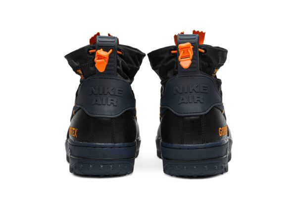 Nike Air Force 1 Winter Gore-Tex Black Bright Ceramic Thunder Blue CQ7211-001 - Nicesk photo 6