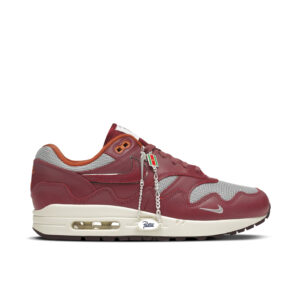 Nike Air Max 1 Patta Waves Rush Maroon (with Bracelet) DO9549-001 - Nicesk photo 1
