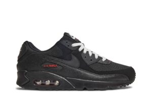 Nike Air Max 90 Black Sport Red DC9388-002 - Nicesk photo 1