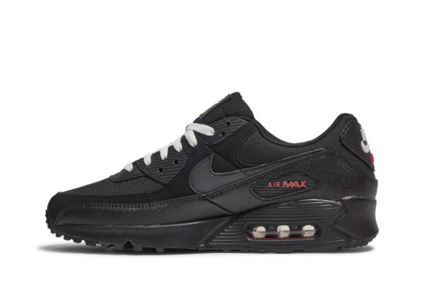 Nike Air Max 90 Black Sport Red DC9388-002 - Nicesk photo 3