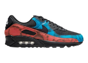 Nike Air Max 90 Black Tie-Dye DJ6888-001 - Nicesk photo 1