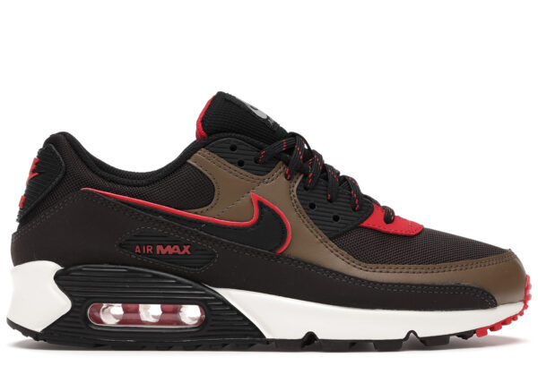 Nike Air Max 90 Velvet Brown University Red CT1686-200 - Nicesk photo 1