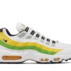 Nike Air Max 95 Essential White Green Apple Tour Yellow DQ3429-100 - Nicesk photo 1
