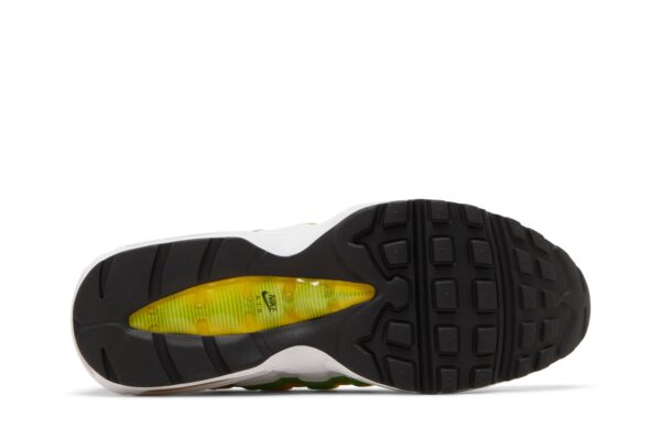 Nike Air Max 95 Essential White Green Apple Tour Yellow DQ3429-100 - Nicesk photo 4
