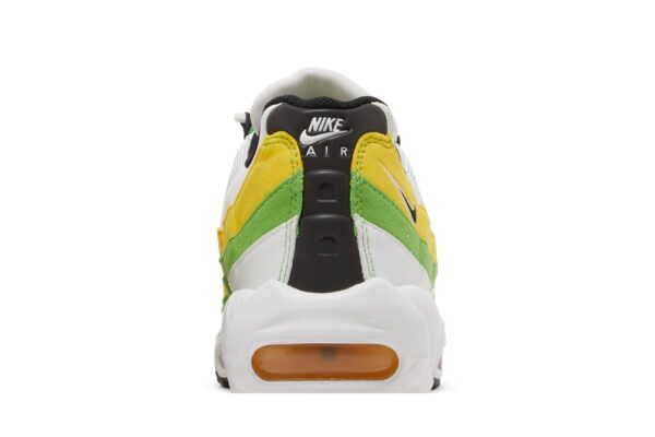 Nike Air Max 95 Essential White Green Apple Tour Yellow DQ3429-100 - Nicesk photo 7