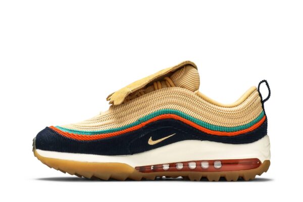 Nike Air Max 97 Golf NRG Obsidian Celestial Gold CJ0563-400 - Nicesk photo 3