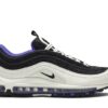 Nike Air Max 97 White Black Persian Violet (GS) 921522-102 - Nicesk photo 1