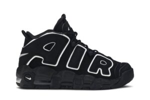 Nike Air More Uptempo Black White (GS) 415082-002 - Nicesk photo 1