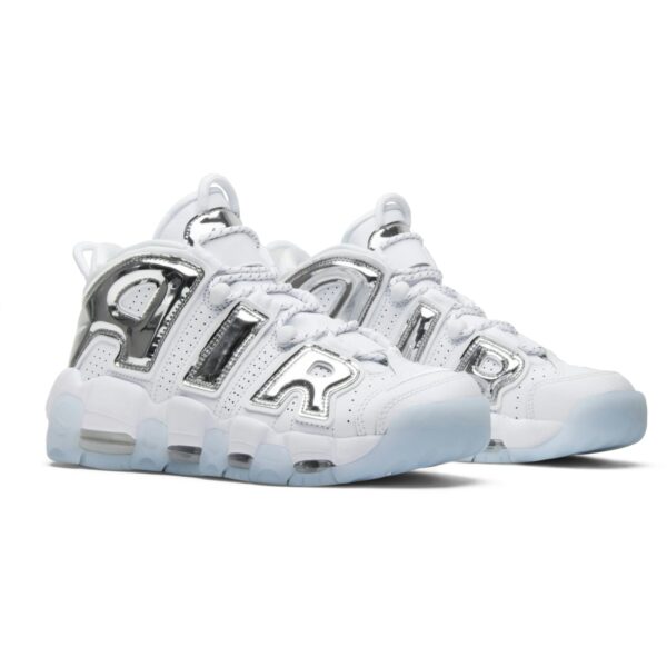 Nike Air More Uptempo Chrome White (Women's) 917593-100 - Nicesk photo 8