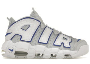 Nike Air More Uptempo Embossed White Royal Blue FD0669-100 - Nicesk photo 1