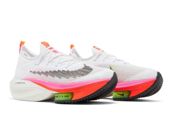 Nike Air Zoom Alphafly Next% Flyknit White Pink DJ5455-100 - Nicesk photo 8
