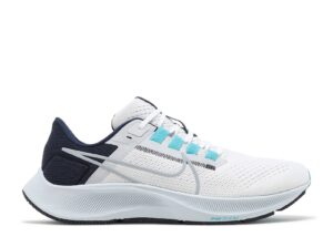 Nike Air Zoom Pegasus 38 White Midnight Navy CW7356-101 - Nicesk photo 1