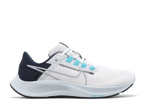 Nike Air Zoom Pegasus 38 White Midnight Navy CW7356-101 - Nicesk photo 1