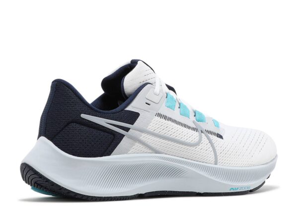 Nike Air Zoom Pegasus 38 White Midnight Navy CW7356-101 - Nicesk photo 3